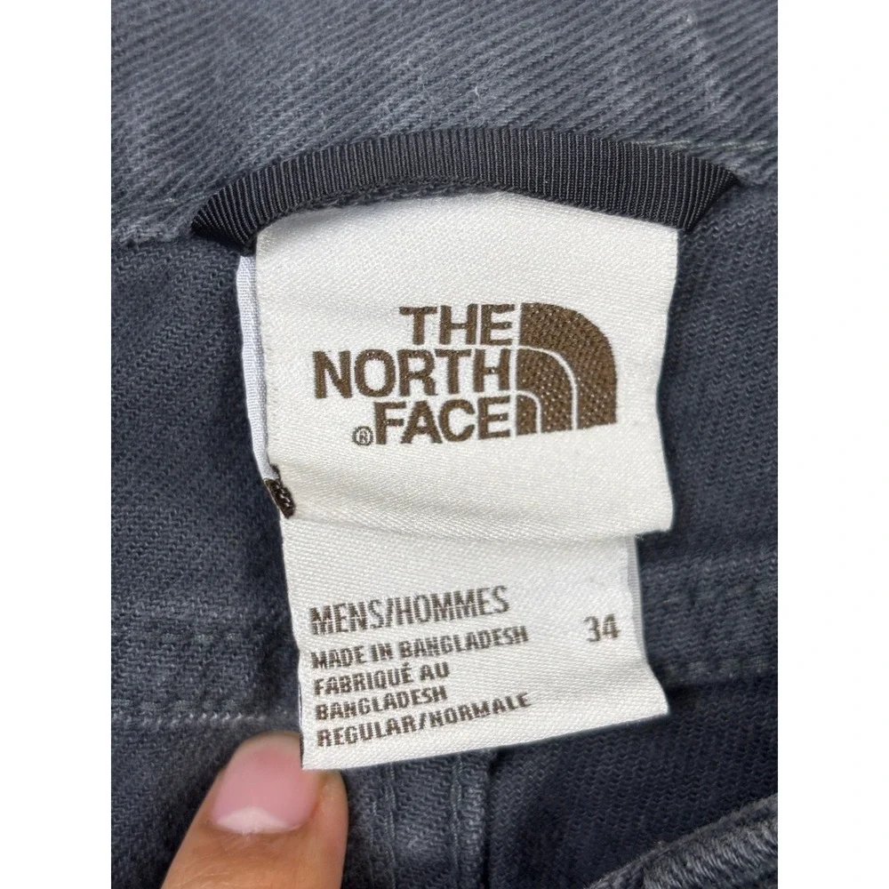 The North Face Men Black Straight Leg Articulated Knee Five Pocket Pants Size 34